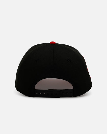 New Era Atlanta Braves 'Outline' 9FORTY A-Frame Snapback Black