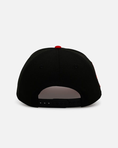 New Era Atlanta Braves 'Outline' 9FORTY A-Frame Snapback Black