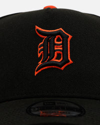 New Era Detroit Tigers 'Outline' 9FORTY A-Frame Snapback Black