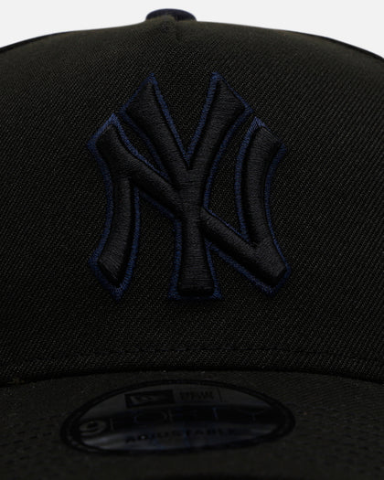 New Era New York Yankees 'Outline' 9FORTY A-Frame Snapback Black