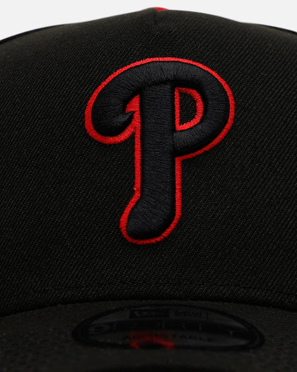 New Era Philadelphia Phillies 'Outline' 9FORTY A-Frame Snapback Black