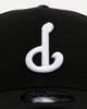 New Era Philadelphia Phillies 'Black White Upside Down Logo' 9FORTY A-Frame Snapback Black/White