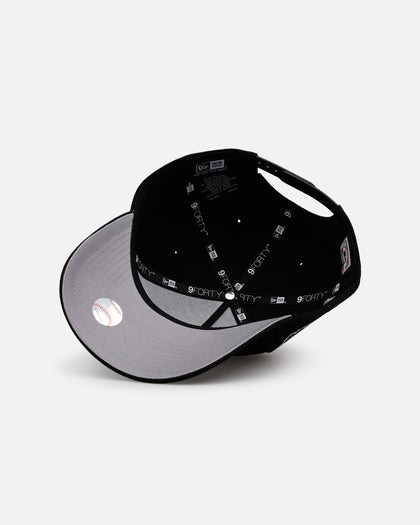 New Era Philadelphia Phillies 'Black White Upside Down Logo' 9FORTY A-Frame Snapback Black/White