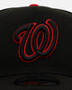 New Era Washington Nationals 'Outline' 9FORTY A-Frame Snapback Black