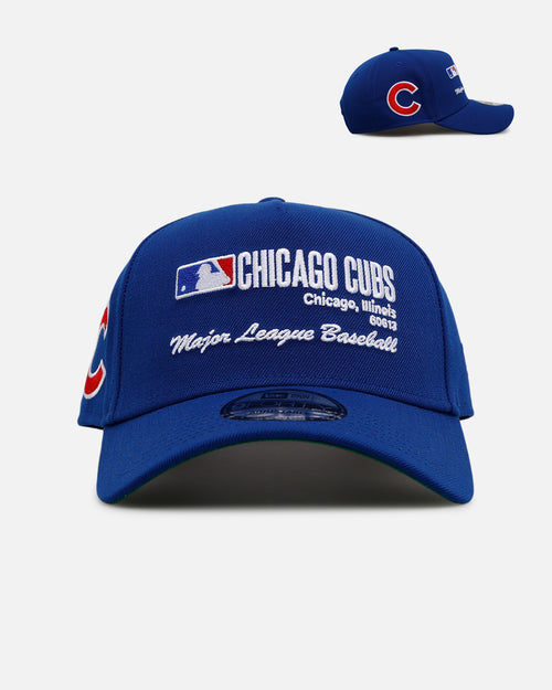 New Era Chicago Cubs 'Workleague' 9FORTY A-Frame Snapback Blue