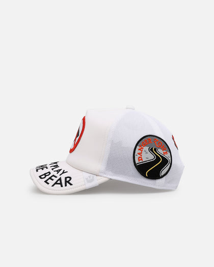 Goorin Bros Poke The Bear Trucker Snapback White