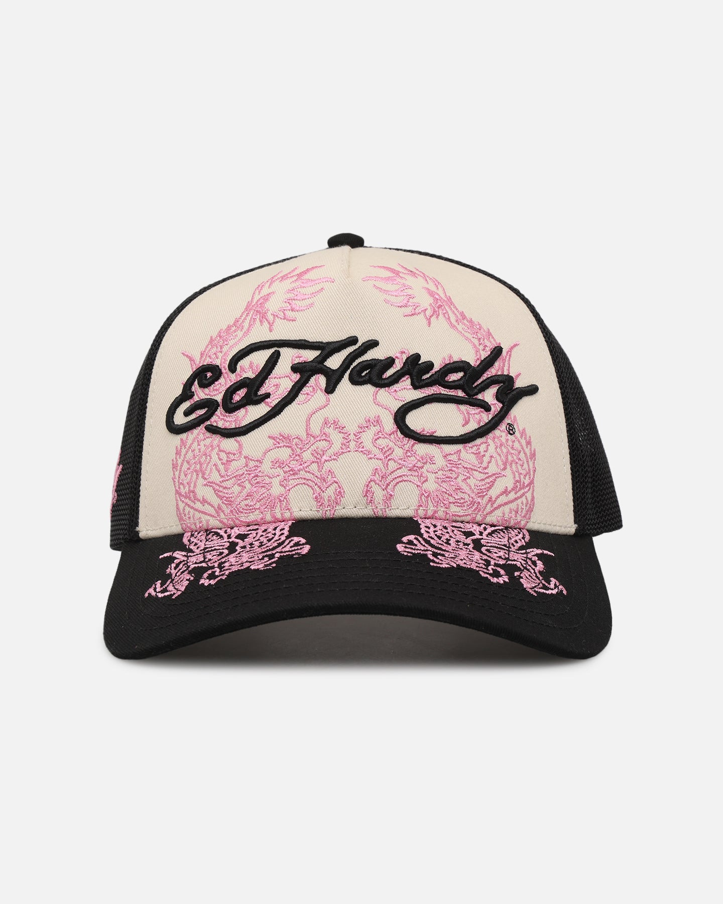 帽子 ed hardy DRAGON TRUCKER SNAPBACK Ed Hardy Dragon Trucker Snapback Black/White | Culture Kings