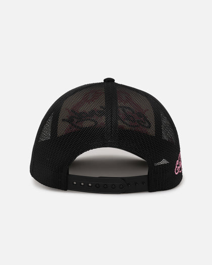 Ed Hardy Dragon Trucker Snapback Black/White