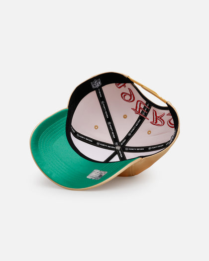 47 Brand San Francisco 49ers 'Silky Way' 47 Hitch Snapback Light Gold