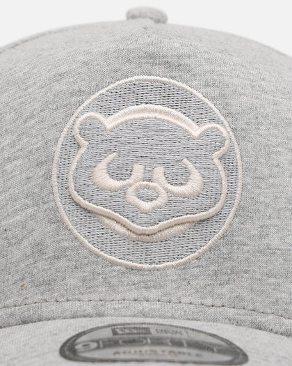 New Era Chicago Cubs 'Cozy' 9FORTY A-Frame Strapback Heather Grey