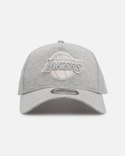 New Era Los Angeles Lakers 'Cozy' 9FORTY A-Frame Strapback Heather Grey