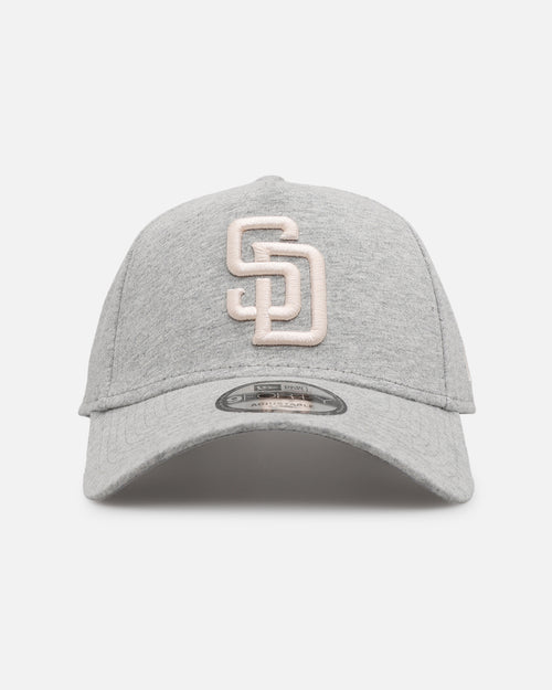 New Era San Diego Padres 'Cozy' 9FORTY A-Frame Strapback Heather Grey