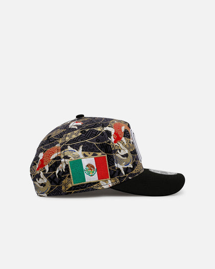 New Era Mexico National Baseball Team 'Koi' 9FORTY A-Frame Snapback Black/Multi-Colored