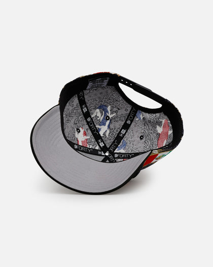 New Era Mexico National Baseball Team 'Koi' 9FORTY A-Frame Snapback Black/Multi-Colored