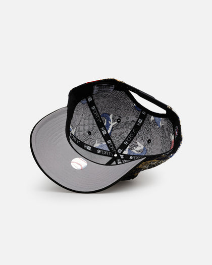 New Era San Diego Padres 'Koi' 9FORTY A-Frame Snapback Black/Multi-Colored