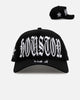 New Era Houston Astros 'Oversized Gothic Script Crown' 9FORTY A-Frame Snapback Black/White