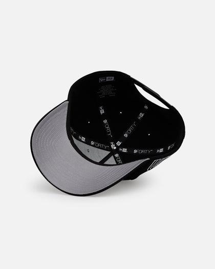 New Era Mexico National Baseball Team 'Oversized Gothic Script Crown' 9FORTY A-Frame Snapback Black/White