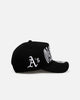New Era Oakland Athletics 'Oversized Gothic Script Crown' 9FORTY A-Frame Snapback Black/White