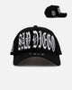 New Era San Diego Padres 'Oversized Gothic Script Crown' 9FORTY A-Frame Snapback Black/White