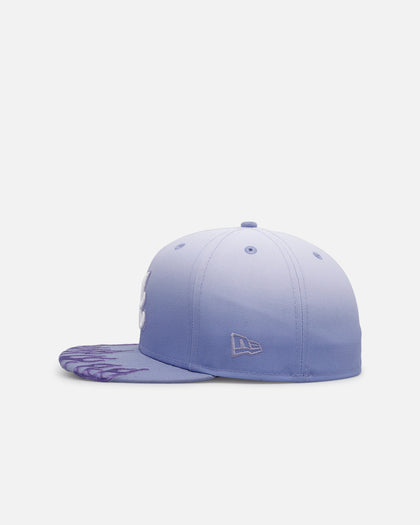 New Era Atlanta Braves 'Sundye Flames' 59FIFTY Fitted Lavender