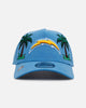New Era Los Angeles Chargers 'Palm Trees' 9FORTY A-Frame Snapback Official Team Color