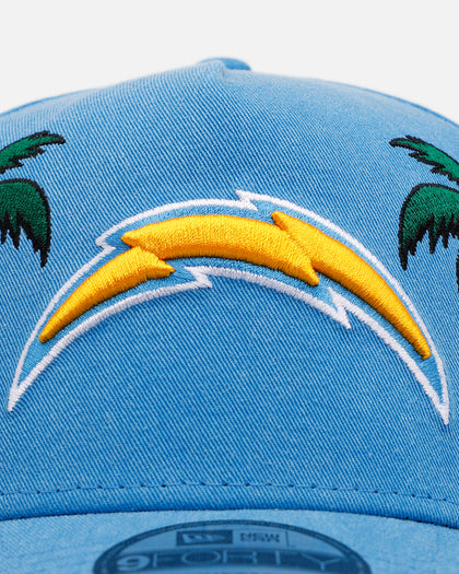 New Era Los Angeles Chargers 'Palm Trees' 9FORTY A-Frame Snapback Official Team Color