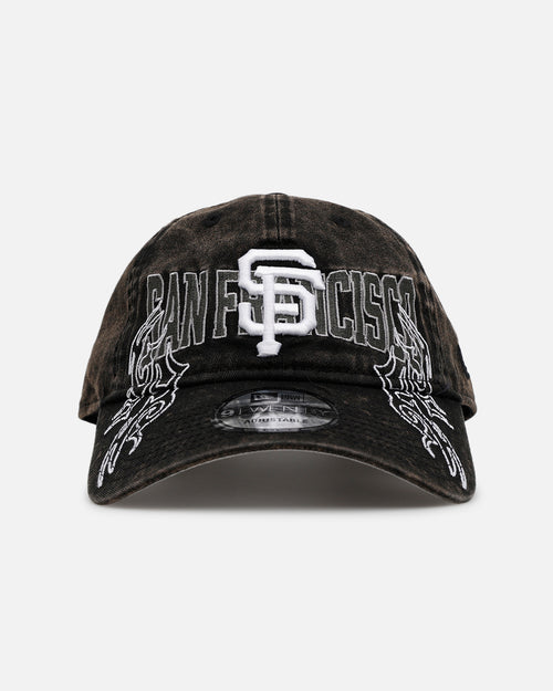 New Era San Francisco Giants 'Tribal' Classic Casual Strapback Washed Black