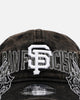 New Era San Francisco Giants 'Tribal' Classic Casual Strapback Washed Black