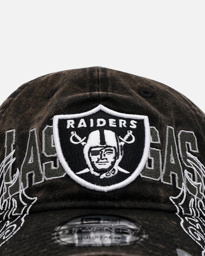 New Era Las Vegas Raiders 'Tribal' Classic Casual Strapback Washed Black