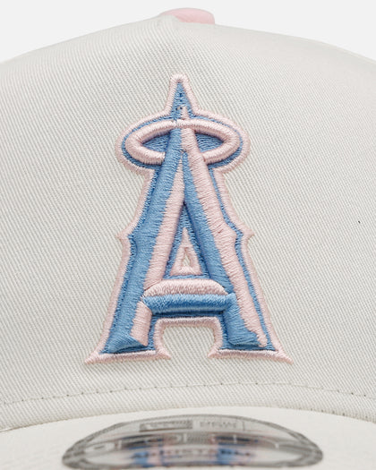 New Era Los Angeles Angels 'Pastel' 9FORTY A-Frame Snapback Chrome White