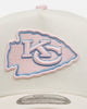 New Era Kansas City Chiefs 'Pastel' 9FORTY A-Frame Snapback Chrome White