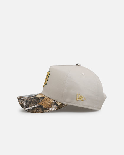 New Era Minnesota Twins 'Stone Realtree' 9FORTY A-Frame Snapback Stone