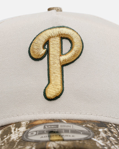 New Era Philadelphia Phillies 'Stone Realtree' 9FORTY A-Frame Snapback Stone
