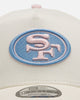 New Era San Francisco 49ers 'Pastel' 9FORTY A-Frame Snapback Chrome White