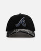 New Era Atlanta Braves 'Spider Web Visor' 9FORTY A-Frame Snapback Black