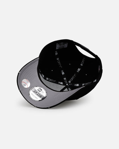 New Era Atlanta Braves 'Spider Web Visor' 9FORTY A-Frame Snapback Black