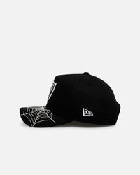 New Era Las Vegas Raiders 'Spider Web Visor' 9FORTY A-Frame Snapback Black