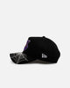 New Era Los Angeles Lakers 'Spider Web Visor' 9FORTY A-Frame Snapback Black