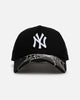New Era New York Yankees 'Spider Web Visor' 9FORTY A-Frame Snapback Black