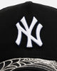 New Era New York Yankees 'Spider Web Visor' 9FORTY A-Frame Snapback Black