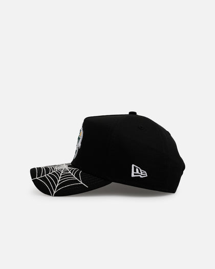 New Era Oakland Athletics 'Spider Web Visor' 9FORTY A-Frame Snapback Black