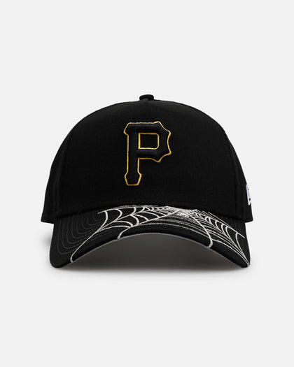 New Era Pittsburgh Pirates 'Spider Web Visor' 9FORTY A-Frame Snapback Black