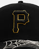 New Era Pittsburgh Pirates 'Spider Web Visor' 9FORTY A-Frame Snapback Black