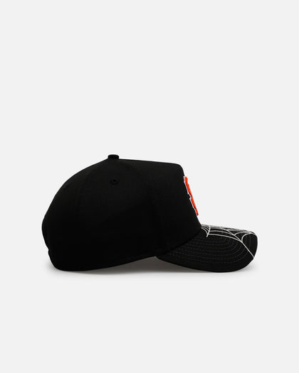 New Era San Francisco Giants 'Spider Web Visor' 9FORTY A-Frame Snapback Black
