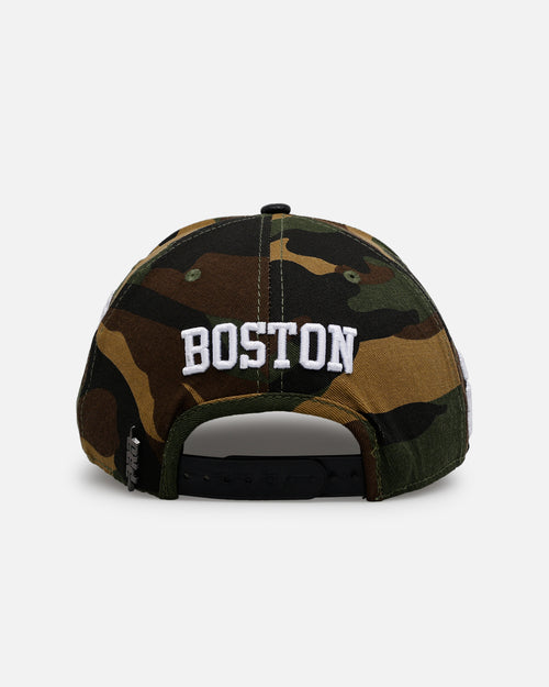 Pro Standard Boston Celtics 'Woodland Camo' Pro Pinch Snapback Camo