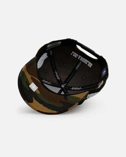 Pro Standard Los Angeles Lakers 'Woodland Camo' Pro Pinch Snapback Camo