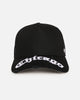 47 Brand Chicago White Sox 'Destruct Gothic Visor' 47 Offside Strapback Black/Black