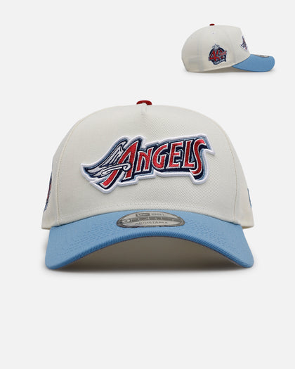 New Era Los Angeles Angels 'Chrome Metallic Wordmark' 9FORTY A-Frame Snapback Chrome