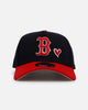 New Era Boston Red Sox 'Team Color Hearts' 9FORTY A-Frame Snapback Navy/Red