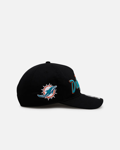 47 Brand Miami Dolphins 'Black Dome Script' 47 Hitch Snapback Black